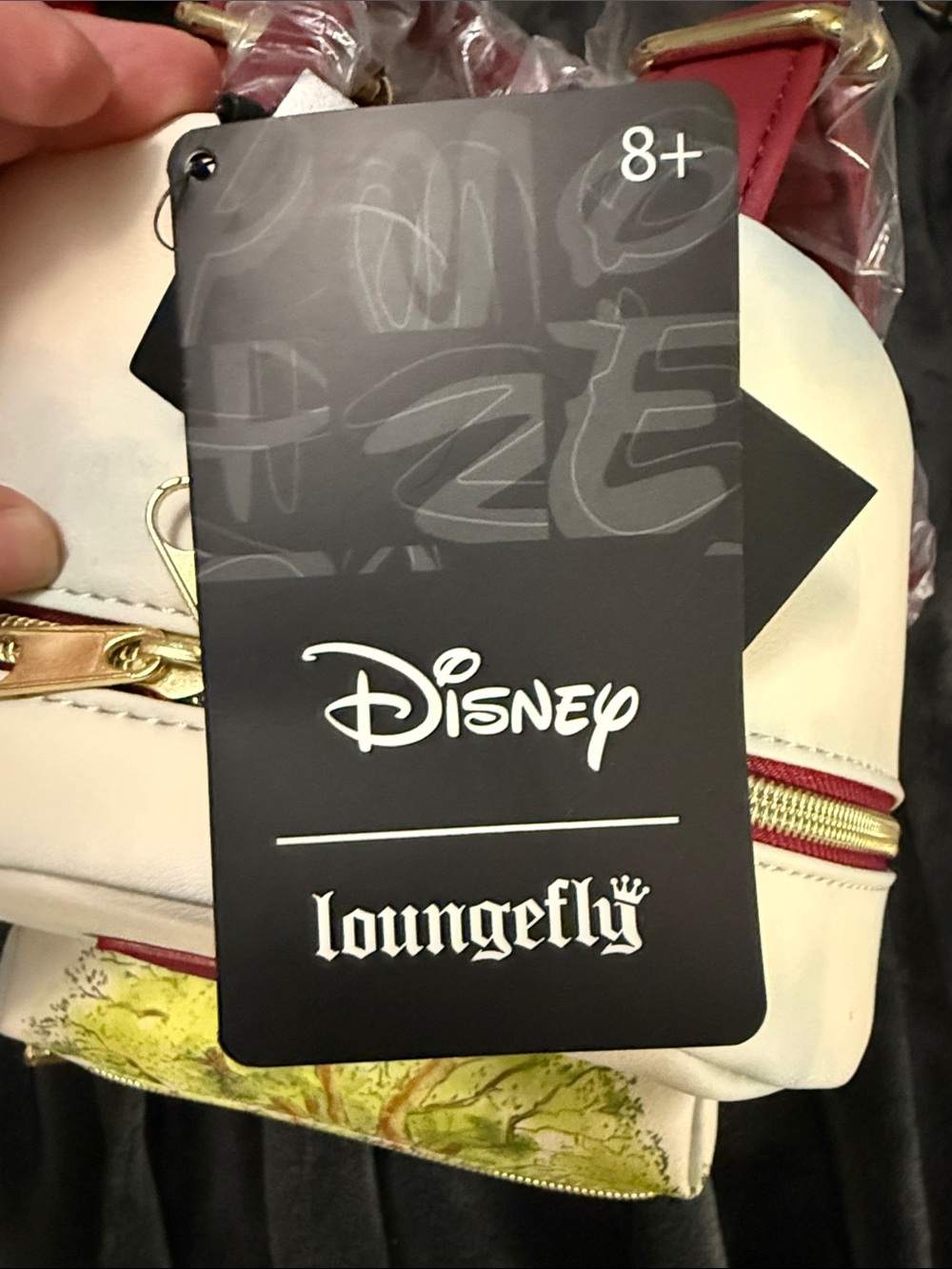 Loungefly White Winnie the Pooh Tree Illustrated Backpack - Picture 2 of 4